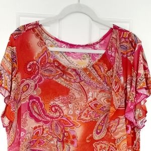 Floral Short Sleeve Top